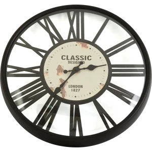 Часы настенные Dream River DMR 6111 круглые D40.6 см цвет черный
