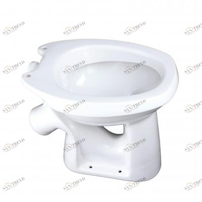 1015132 Приставной унитаз напольный Белый Лобненский Стройфарфор  Россия 