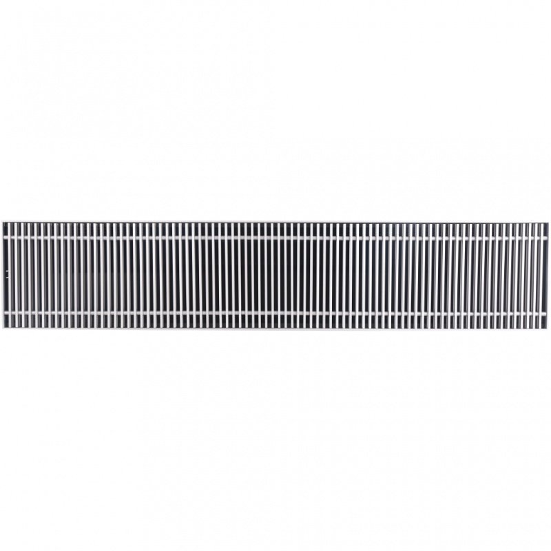 Конвектор внутрипольный STOUT SCN 80.240.3000 (Решётка роликовая, анодированный алюминий) SCN11000824300 - Вид №3