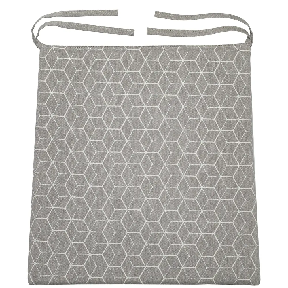 Сидушка геометрия 40x35 см цвет бежево-серый GARDEN STLM-2042668