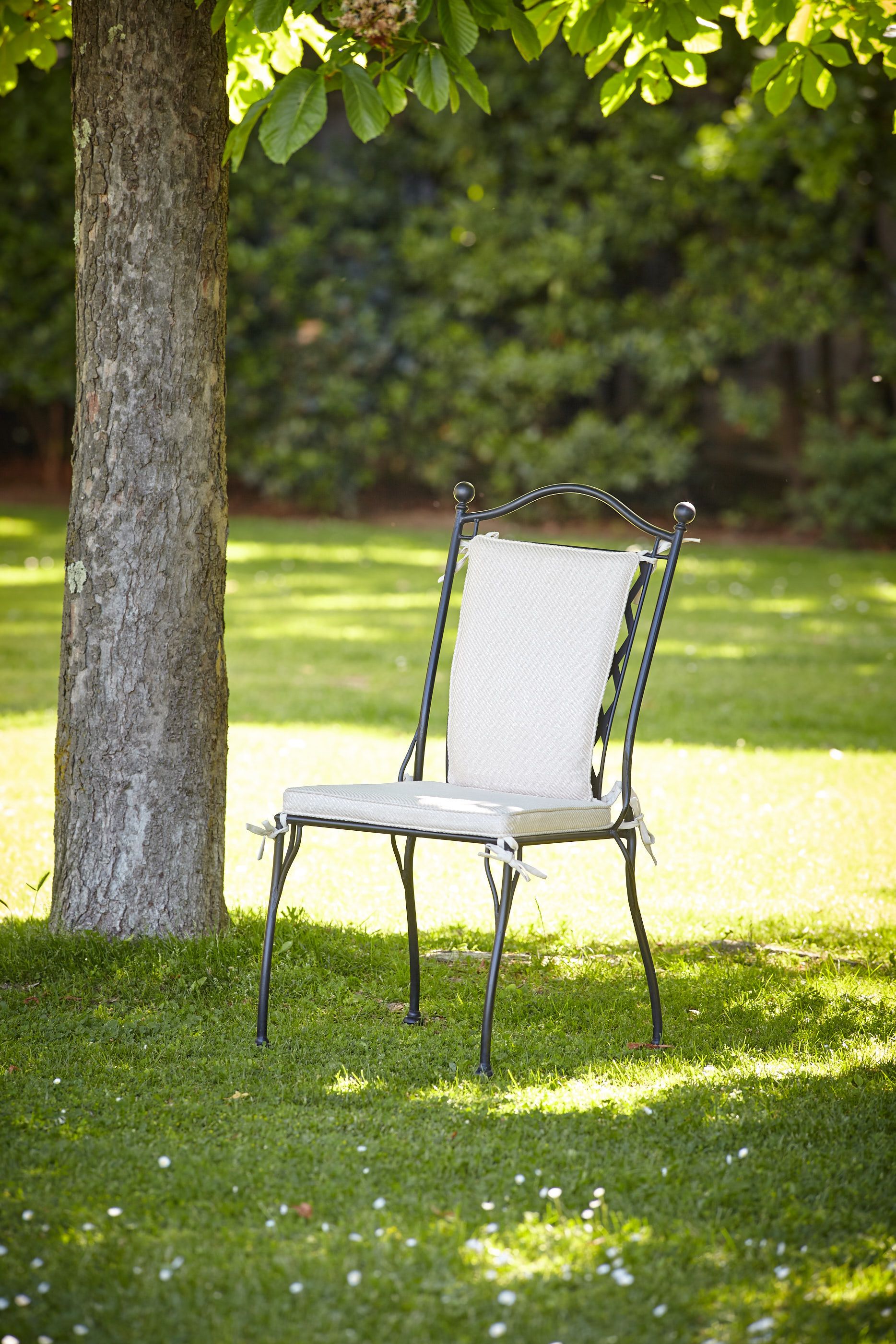 Штабелируемый садовый стул из нержавеющей стали OFFICINACIANI Rombi ARCH-00119429 - Вид №1