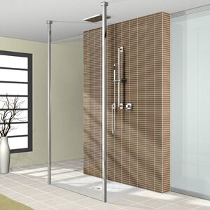 C2L1 Collection 2 Life Collection душевая с потолочной опорой стенка Duscholux