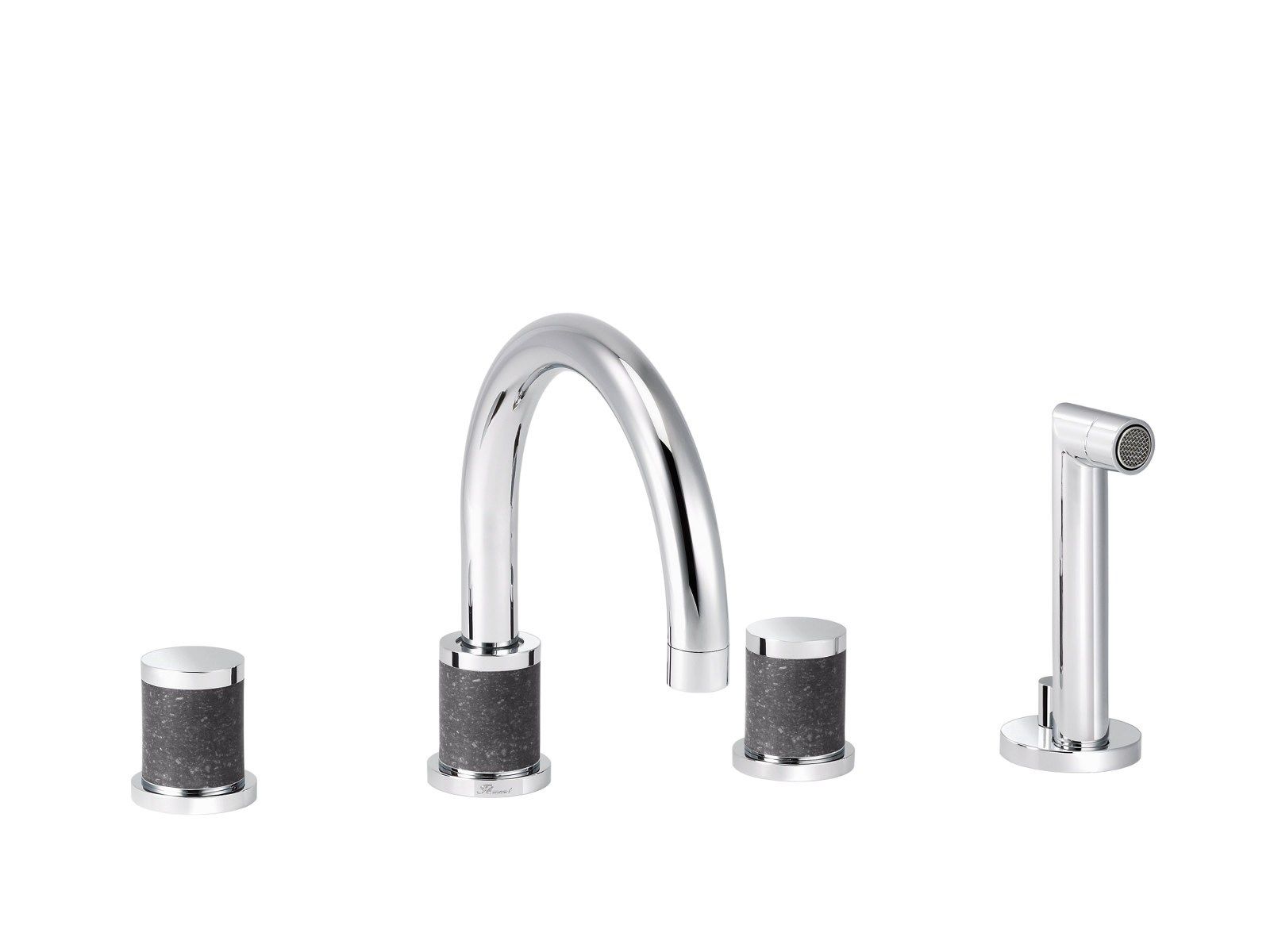 Набор для ванны с 4 отверстиями и ручным душем rvb FLAMANT DOCKS ARCH-00037839