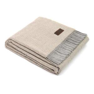 Плед Grifone, 130х200 см, бежево-голубой