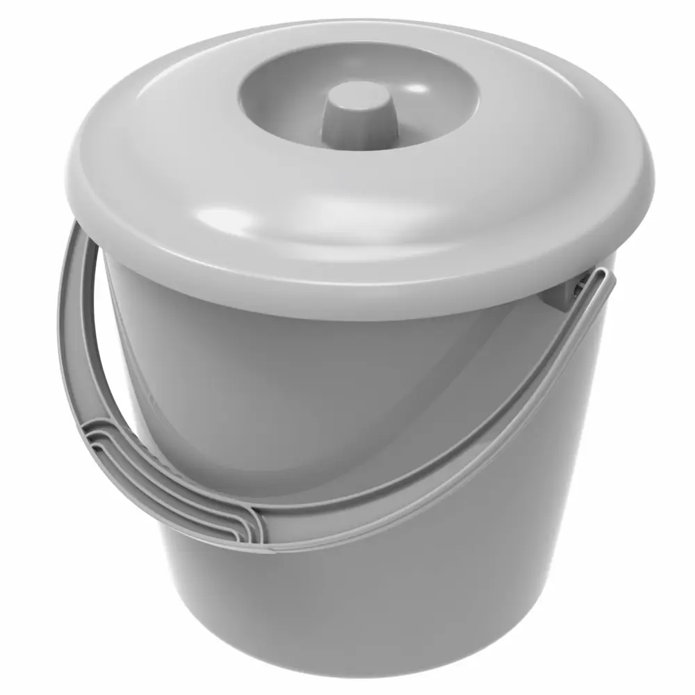 Ведро хозяйственное Martika Соло 10 л с крышкой 89416399 STLM-1576879