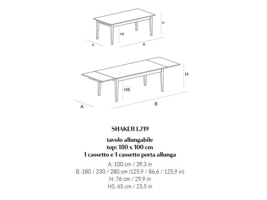 Прямоугольный обеденный стол из массива дерева Lando SHAKER ARCH-00099847 - Вид №13
