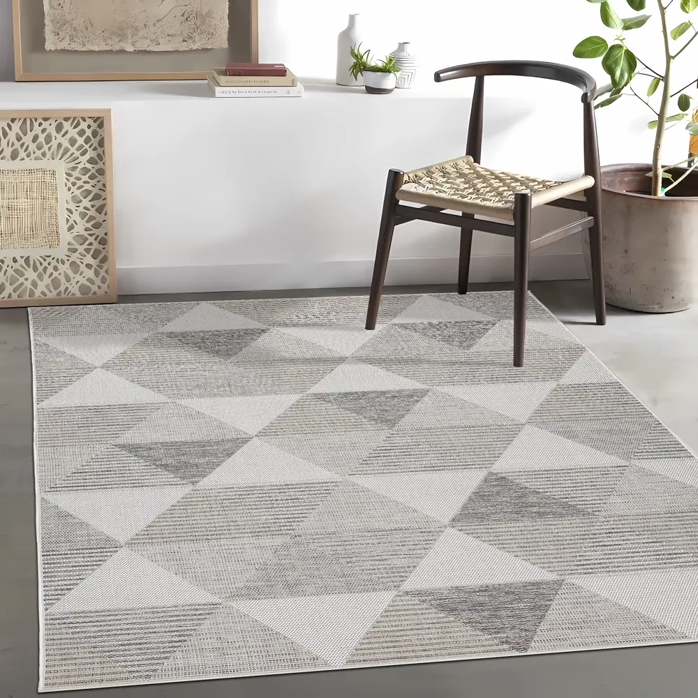 ROYALTAFT Циновка Дели — серый джутовый ковер для интерьера 160×230 см 89359447 STLM-1034870 - Вид №5