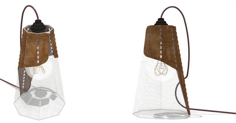 TrackDesign Настольная лампа Corten ™  Il2363000  - Вид №3