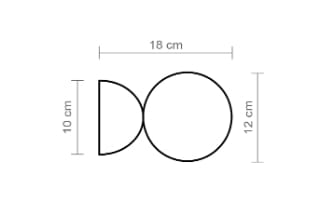 Терракотовый светодиодный настенный светильник luxcambra Абисал ARCH-00077039 - Вид №2