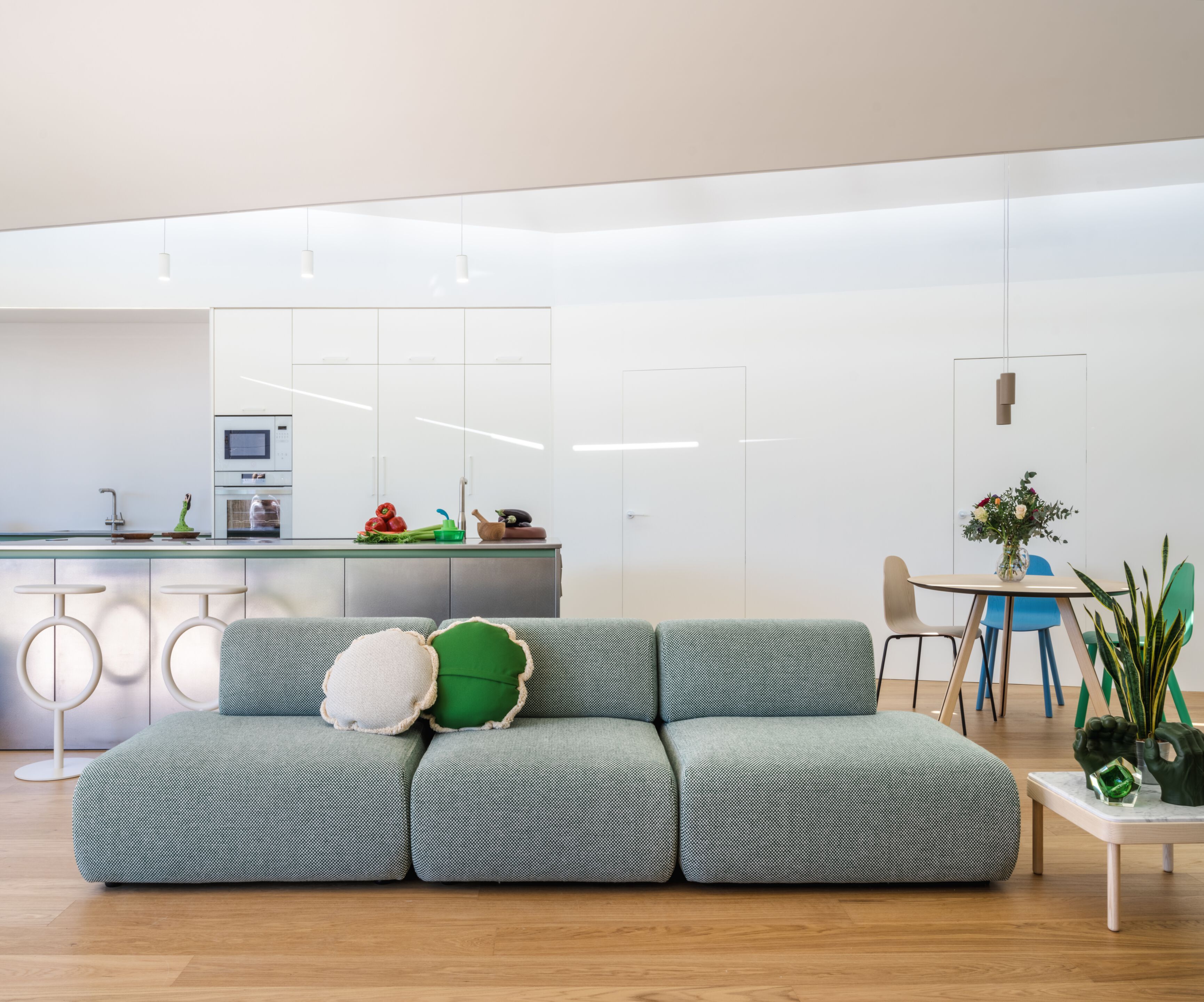 Модульный диван из хлопка SANCAL ARCH-00014389 - Вид №15