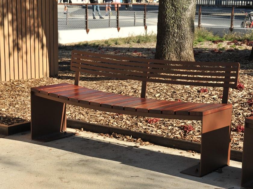 CYRIA Скамья со спинкой sun-id-1374897 - Вид №3