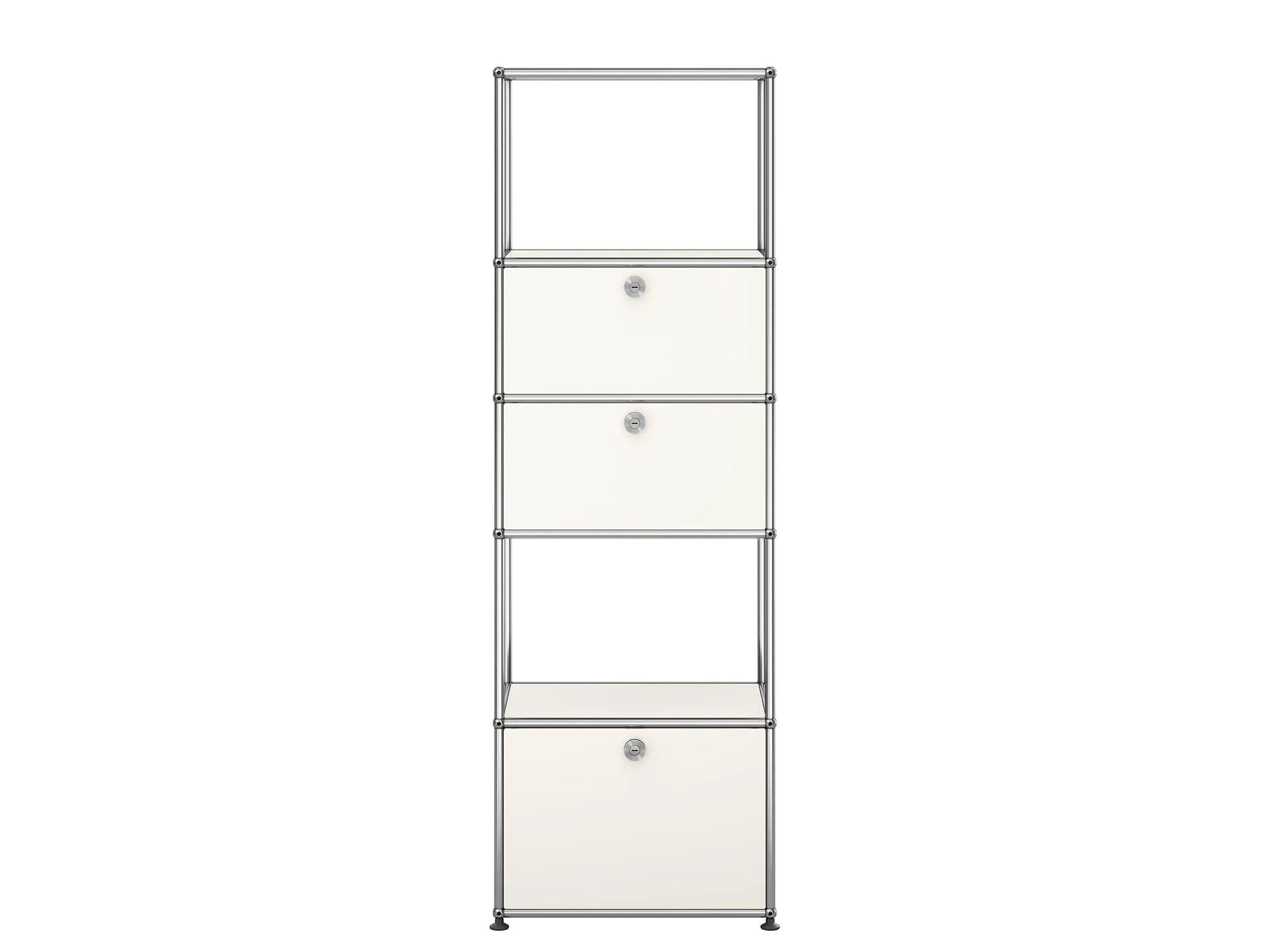 Стальная секционная настенная Книжная полка с ящиками USM USM SELECTION ARCH-00076511 - Вид №7