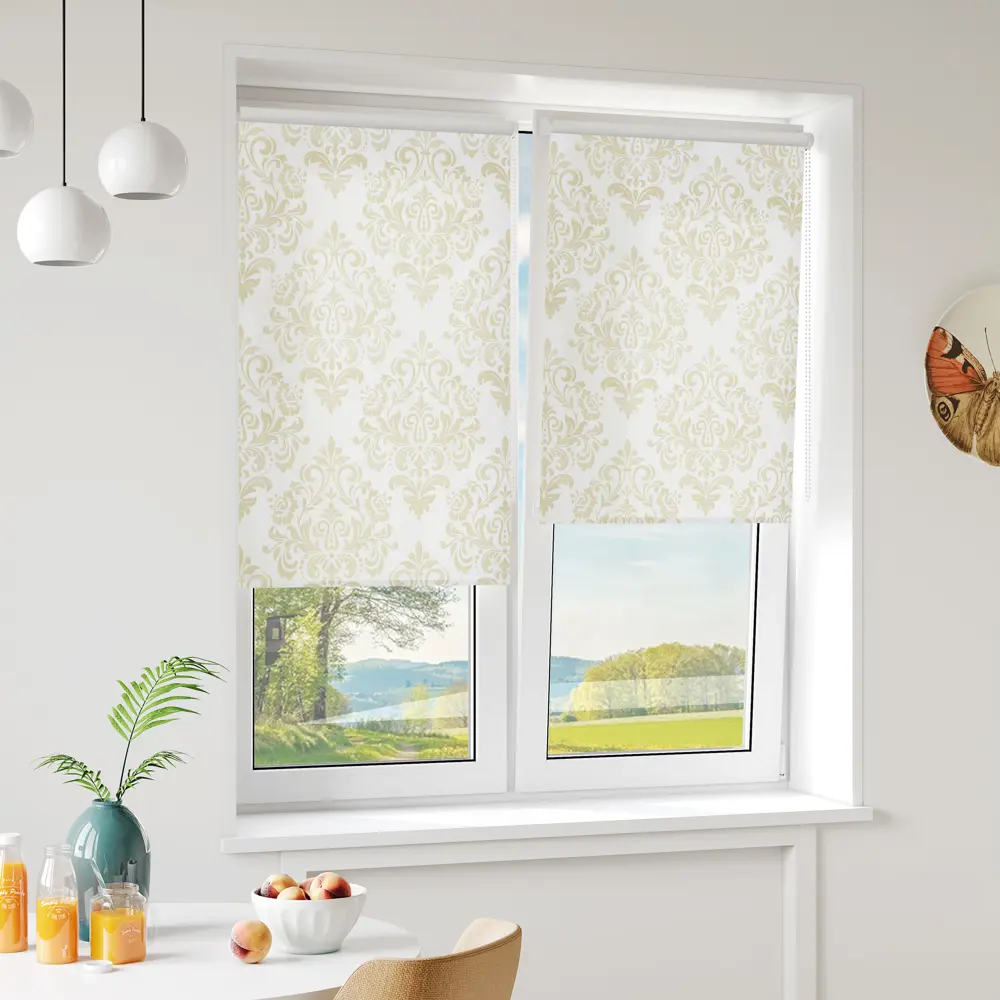 Штора рулонная Монца 100x160 см молочная MIAMOZA STLM-2086472 - Вид №2