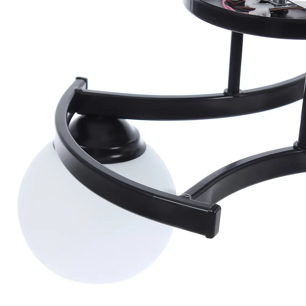 Люстра Адара 2xE27x60 Вт цвет черный СВЕТУС STLM-2139139 - Вид №4