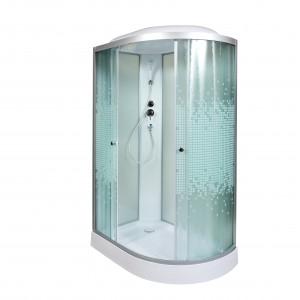 BМ1510 стандартная BLACK Душевая кабина DETO Серия ВМ