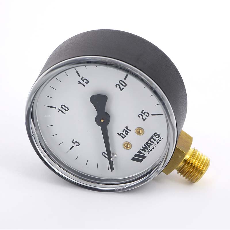 Манометр радиальный F+R200 1/4" 63 мм WATTS Ind 25 бар 10007726 - Вид №1