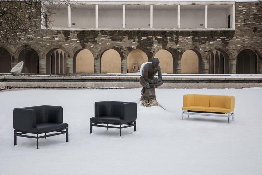 Luxy Кожаное кресло с подлокотниками Ponte sun-id-1377541 - Вид №5