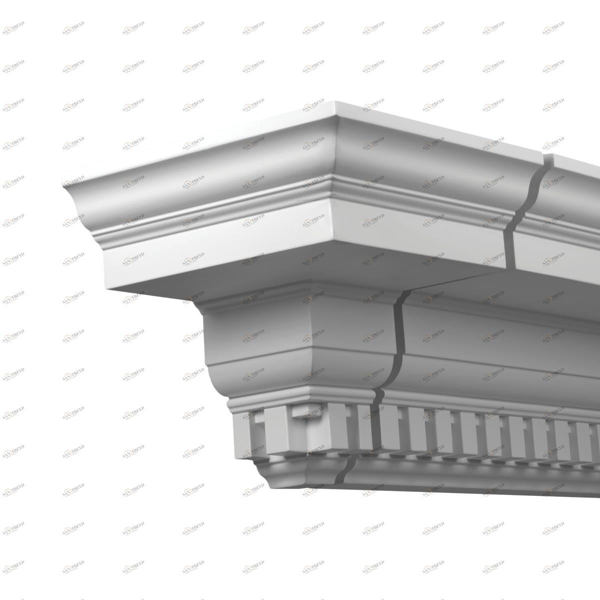 ЕВРОПЛАСТ 4.01.332 Торцевой элемент 4.01.332 Пенополиуретан 