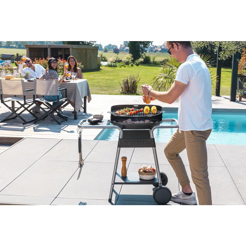 Мобильный угольный гриль Naterial Darius для пикников и дачи 84178221 STLM-0046917 - Вид №18