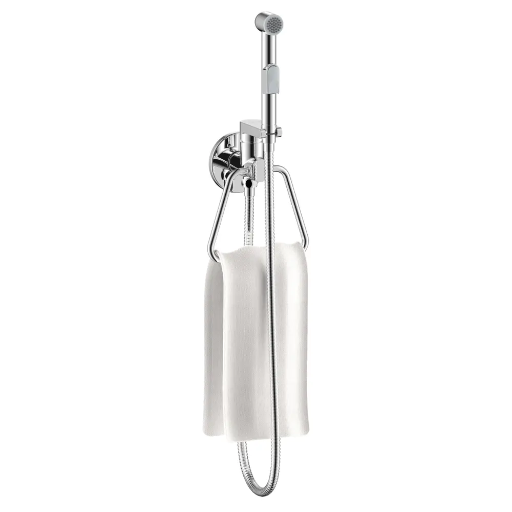 Смеситель для биде Rossinka Silvermix с гигиеническим душем цвет хром 82620108 STLM-2113134 - Вид №2
