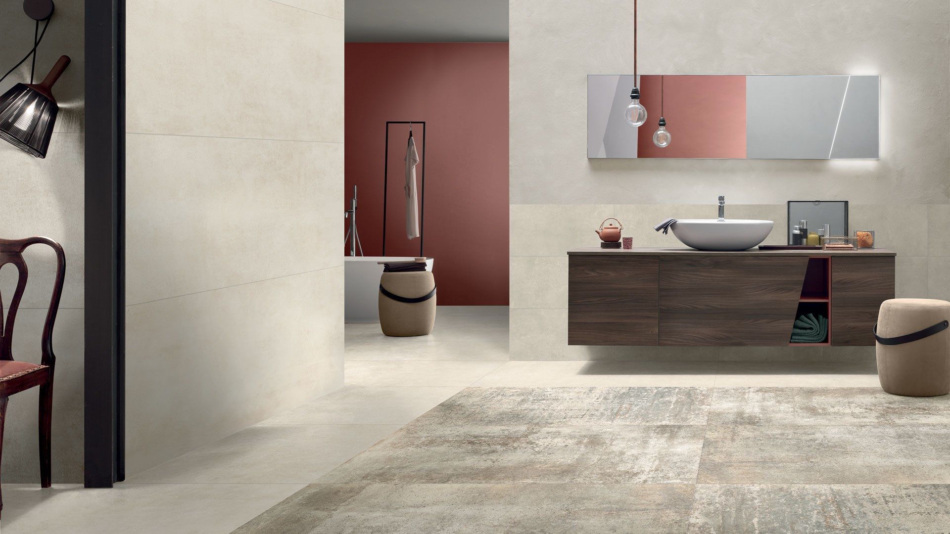 Цементный эффект противоскользящий пол / покрытие MARINER Absolute ARCH-00080355 - Вид №1