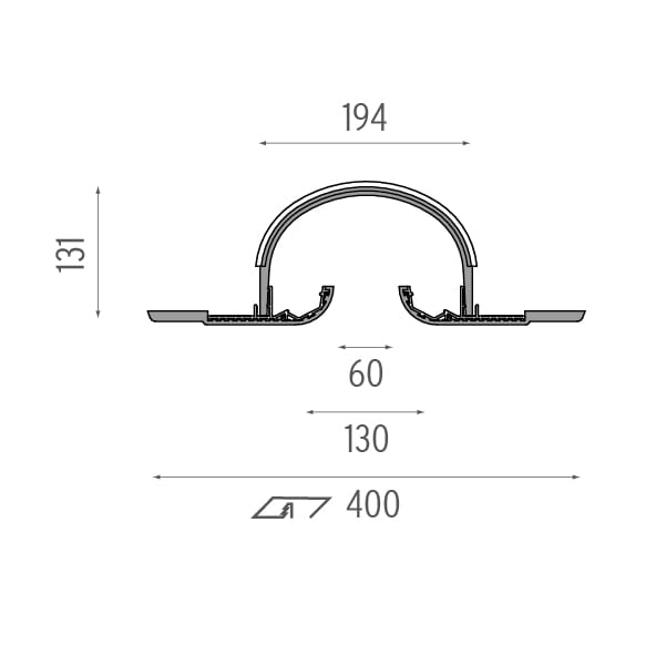 Профиль линейного освещения для светодиодных модулей Flos Soft Collection-Linear ARCH-00142880 - Вид №2