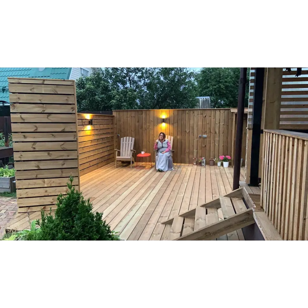 Доска импрегнированная 15x90x2000 мм хвоя сорт Оптима РУСШПАЛА STLM-2196619 - Вид №2