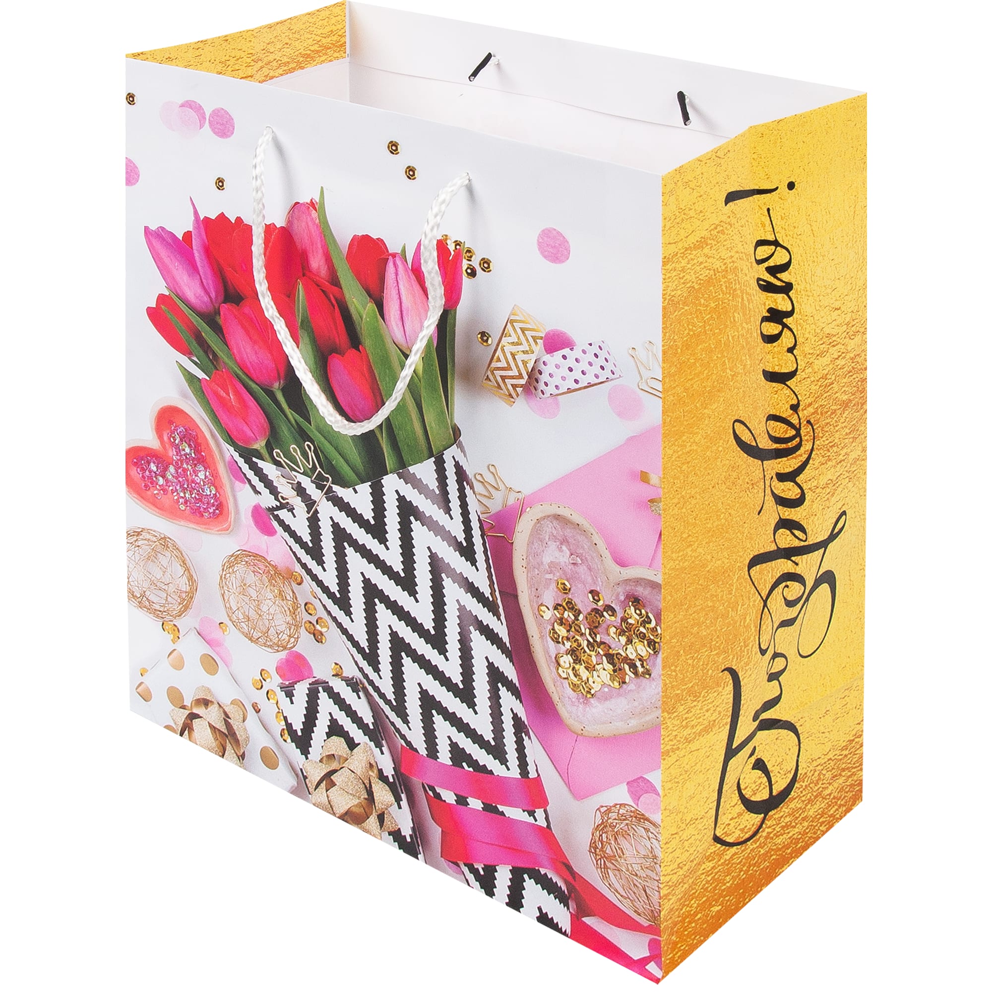 84730454 Пакет подарочный 83587 26x32 см Santreyd 