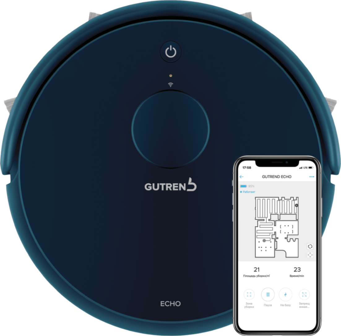 G520B Робот-пылесос echo g520 (синий) Gutrend Santreyd 