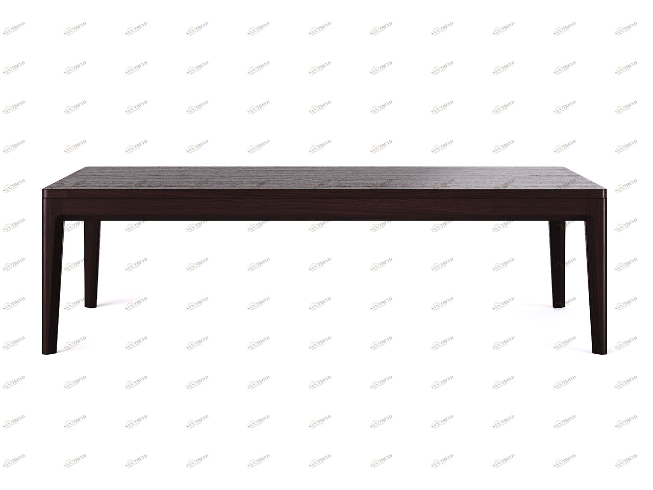 Журнальный столик прямоугольный 120 см дуб венге Case №4 THE IDEA  210106 Венге;черный 