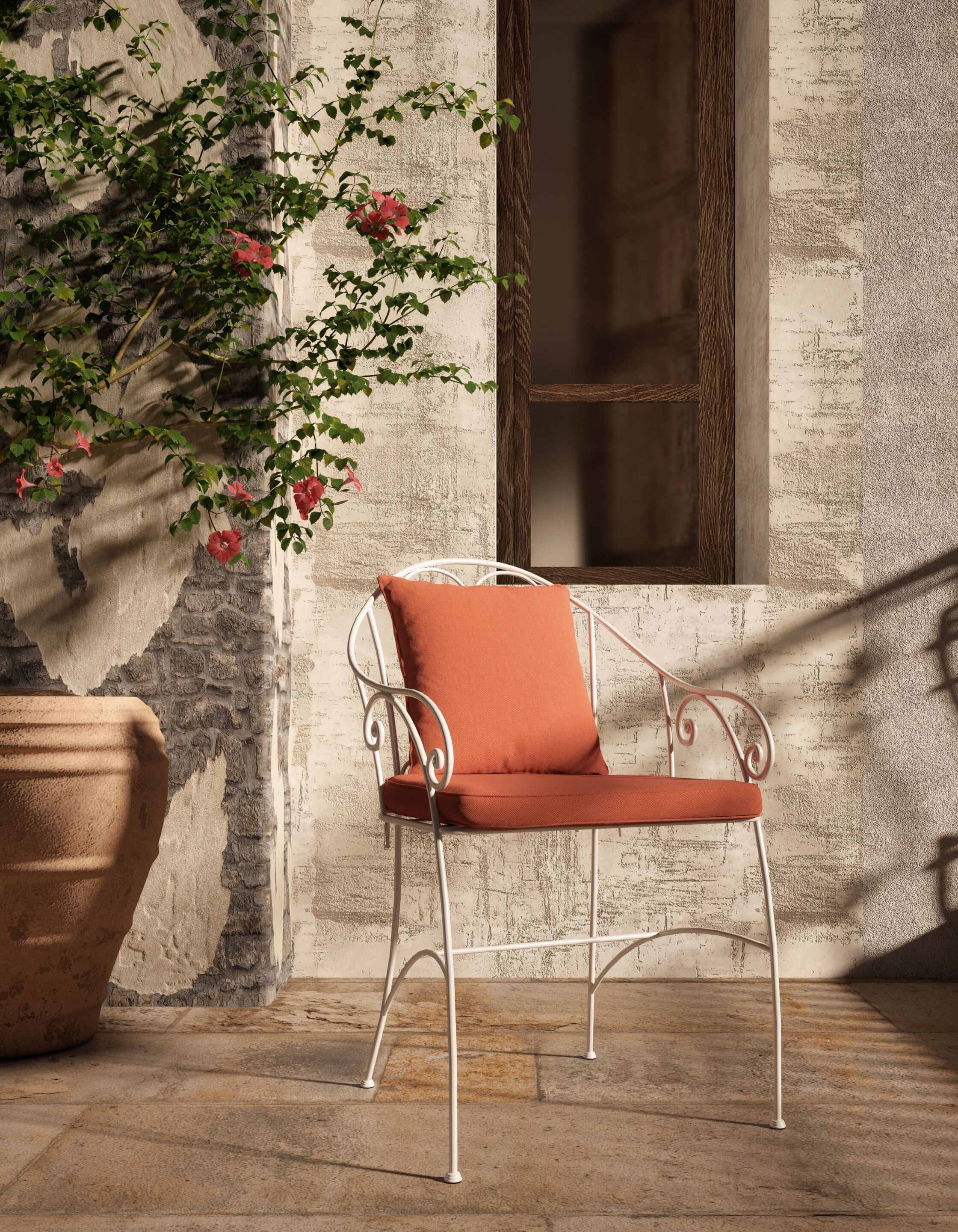 Садовый стул из оцинкованной стали Galbiati Outdoor Alpemare Collection ARCH-00054699 - Вид №5