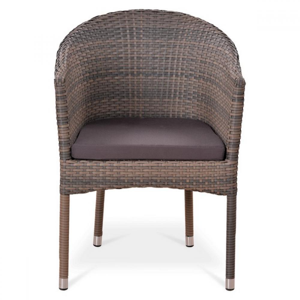 Плетеное кресло коричневое Pale AFINA  240995 Коричневый  - Вид №2