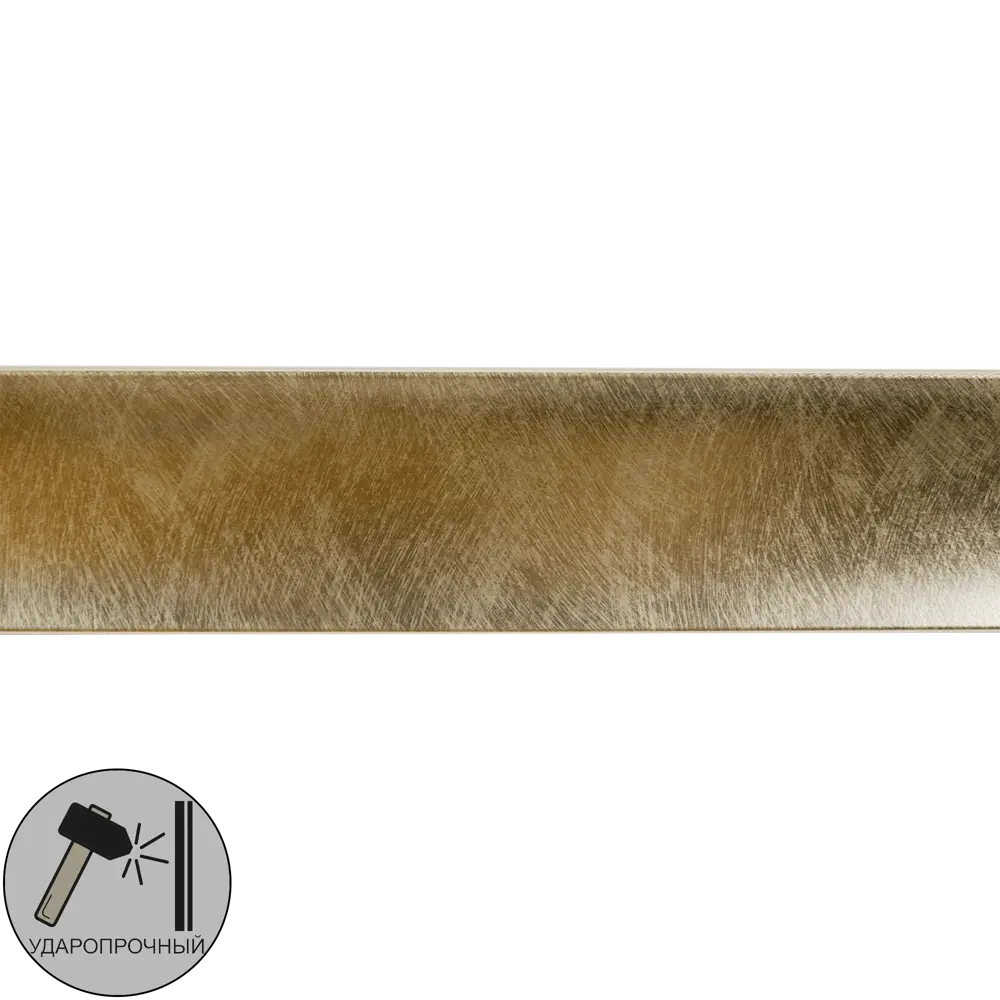 Молдинг настенный полистирол Decomaster d045-373 серый 8х50x2000 мм STLM-2114648