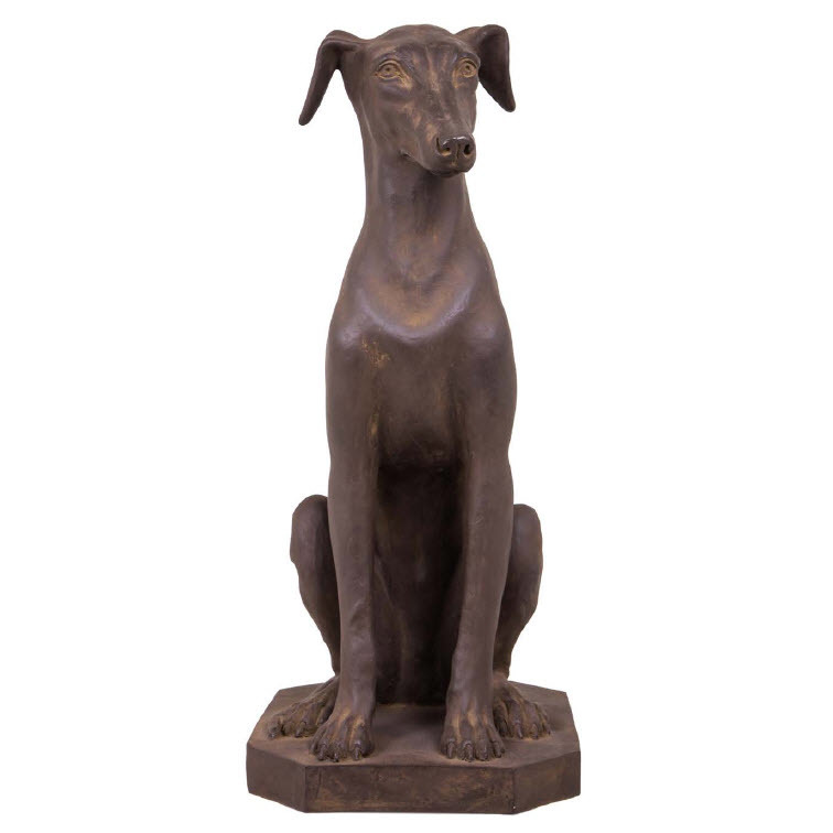 Статуэтка декоративная коричневая 65 см Greyhound PUSHA PUSHA 062721 Коричневый  - Вид №1