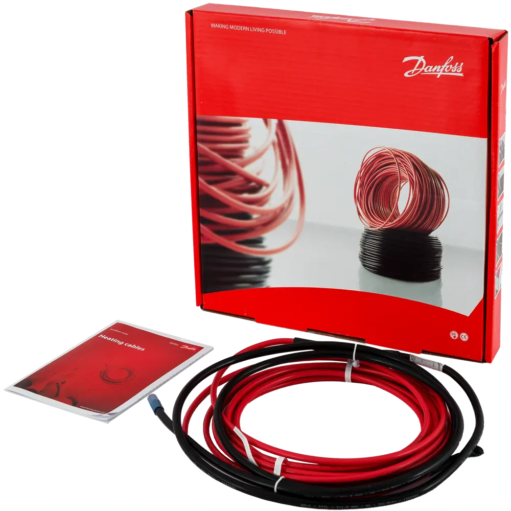 Нагревательный кабель для теплого пола Danfoss ECflex 18T 7.3 м, 134 Вт STLM-2173037 - Вид №2