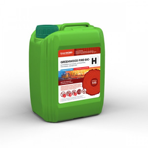 GWF-HK/05 GreenLAB GREENWOOD FIRE-BIO H Концентрат 1:15, 5 л, АНТИПИРЕН II-ой группы, АНТИСЕПТИК, ГРУНТОВКА