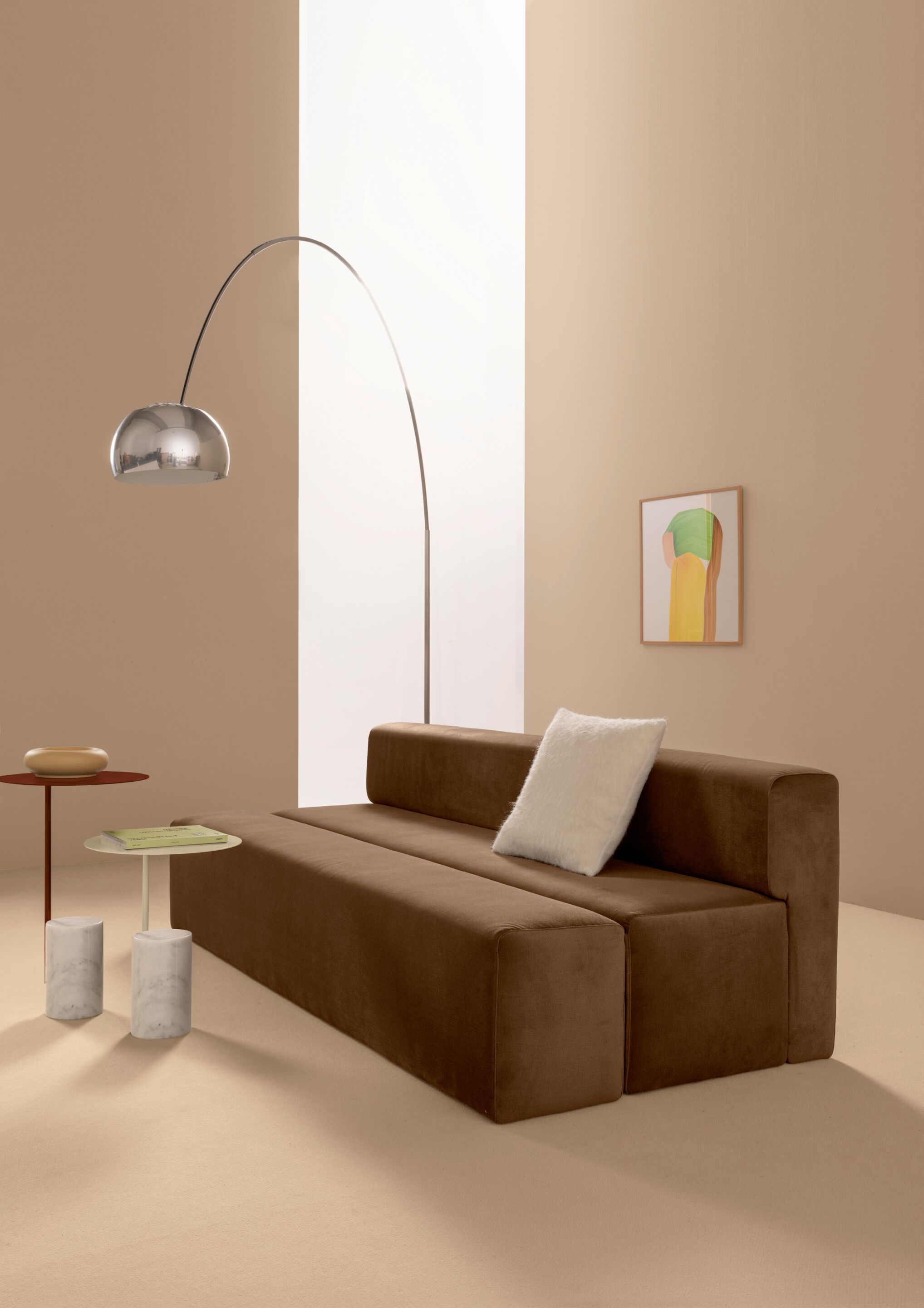 2-местный линейный контрактный диван Quinti Sedute RAIL ARCH-00032023 - Вид №4