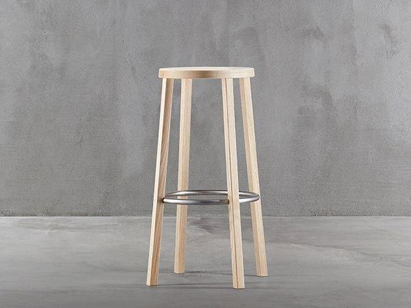 Plank Высокий стул в золе Blocco sun-id-1366564 - Вид №3