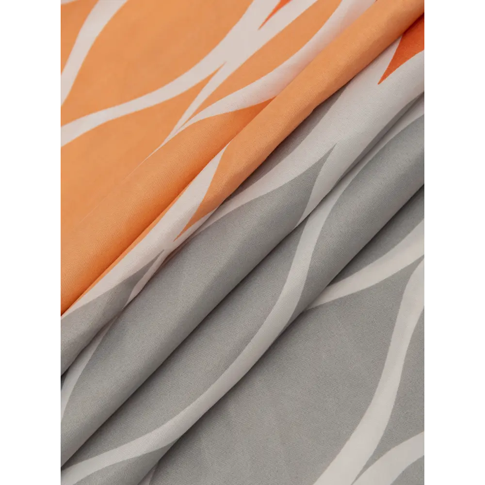 Комплект постельного белья Amore Mio Перт евро полисатин разноцветный STLM-2152276 - Вид №7