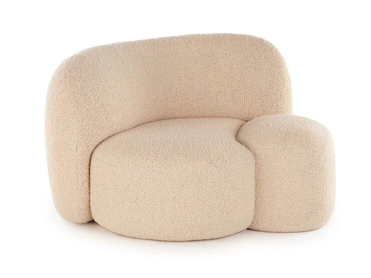 Съемное кресло из ткани Kartell Aaland ARCH-00150438