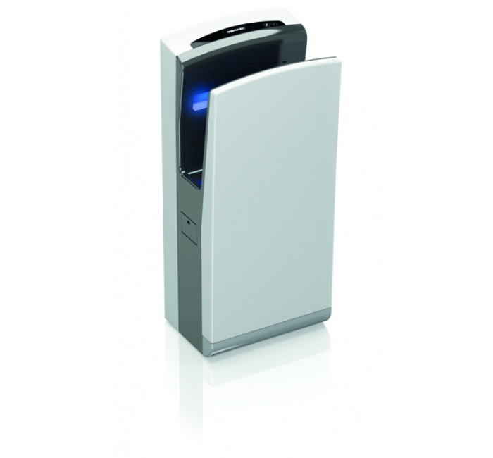 GW01 18 04 00 Genwec Сушилка для рук из нержавеющей стали Bladeflow 2 белая (с щетками) 