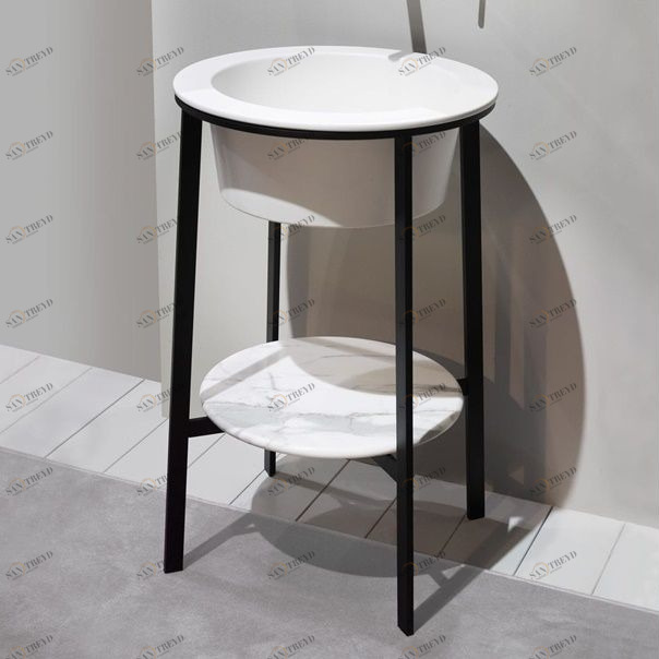 CATMAN Напольная раковина стоящая овальная Ceramica Cielo CATINO