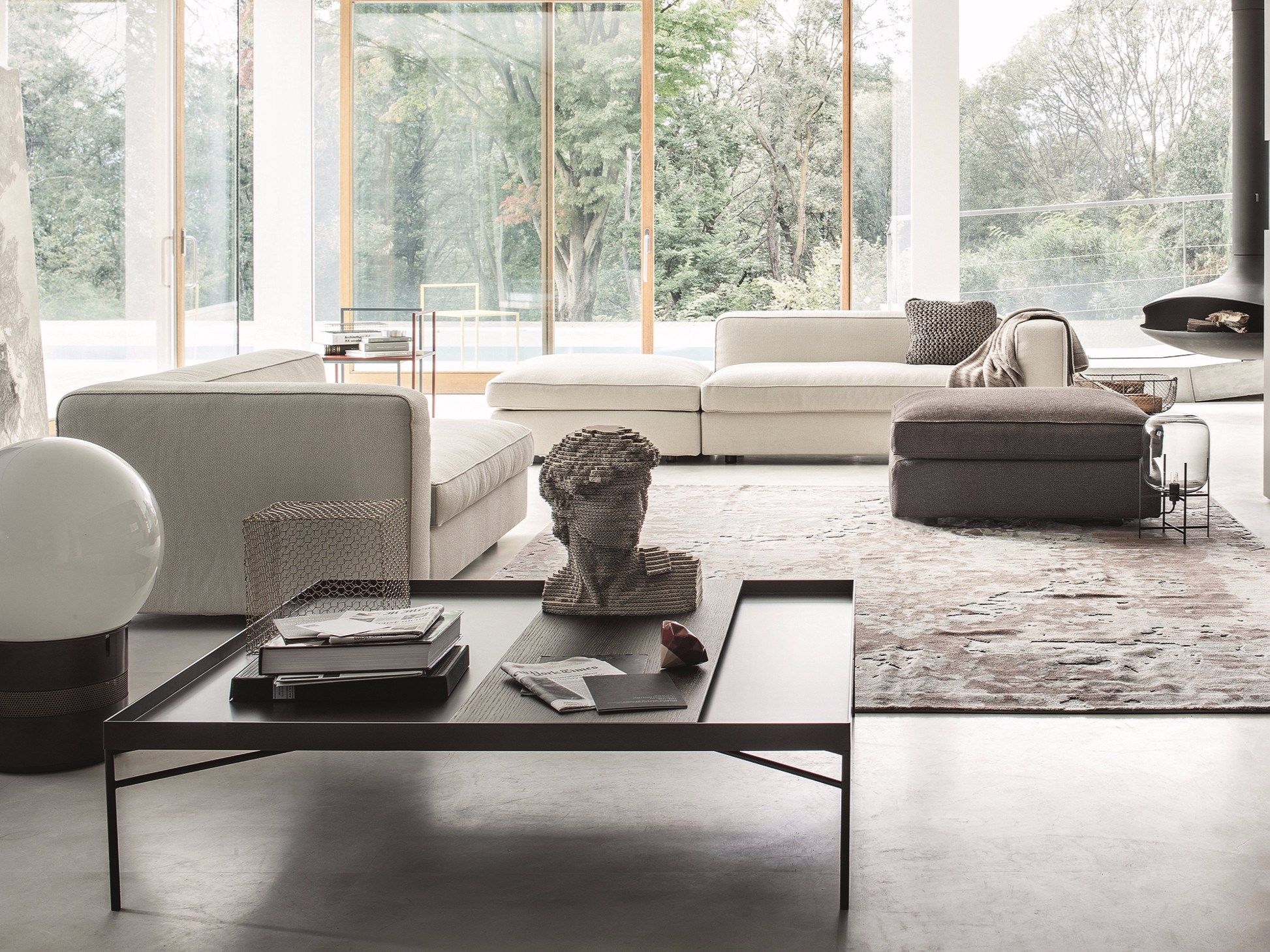 Секционный диван из ткани Lema SNAP ARCH-00147146