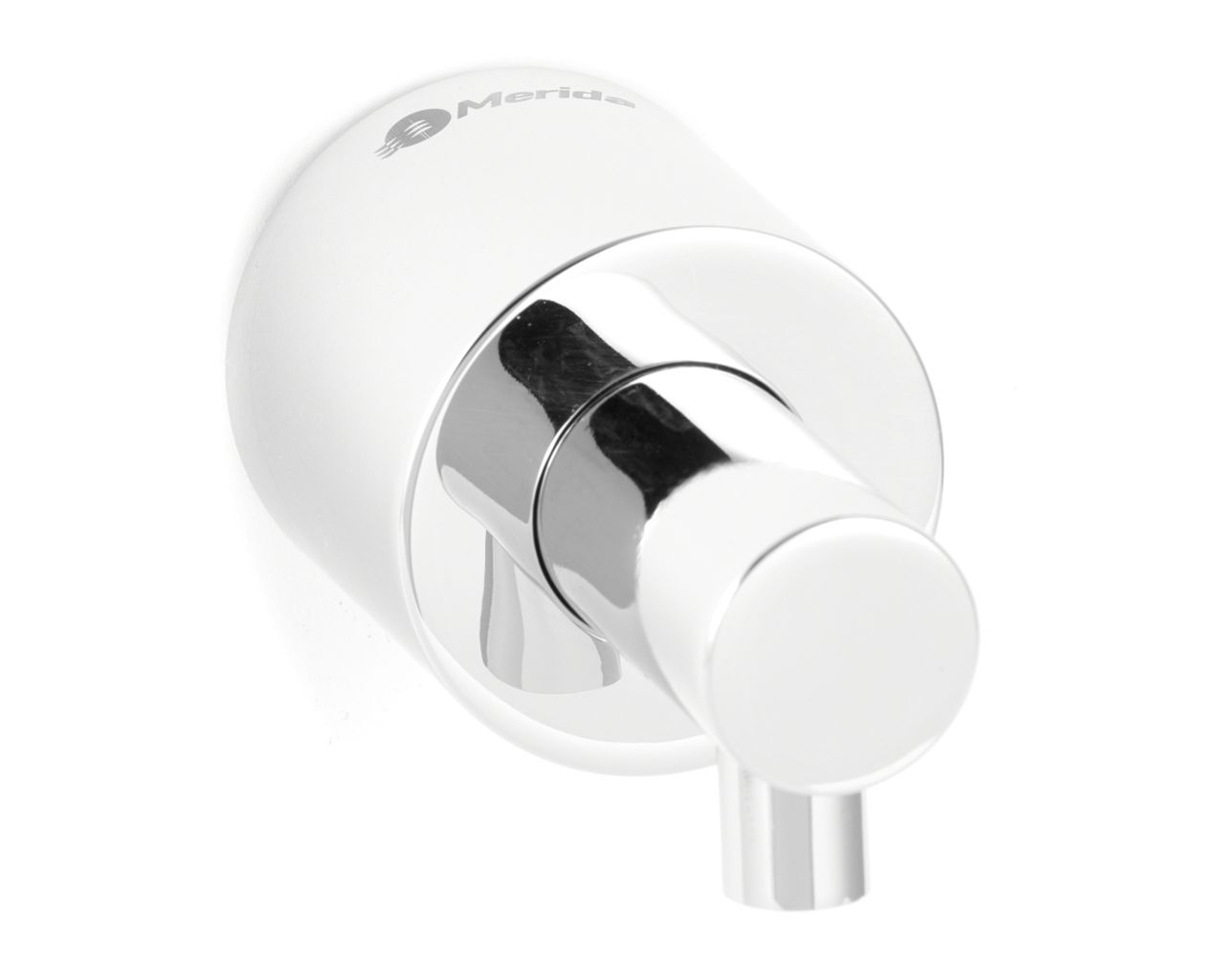 DWP104 Настенный дозатор жидкого мыла, ЦИЛИНДР, полированный Merida  - Вид №2