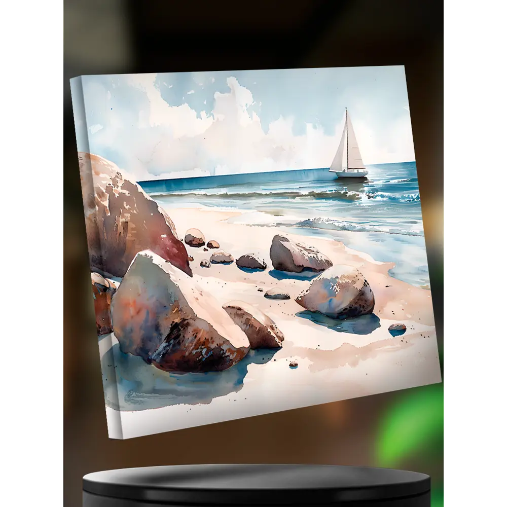 Santreyd Картина 'Морской бриз' 50×40 см для современного интерьера 89389399 STLM-1474137 - Вид №1