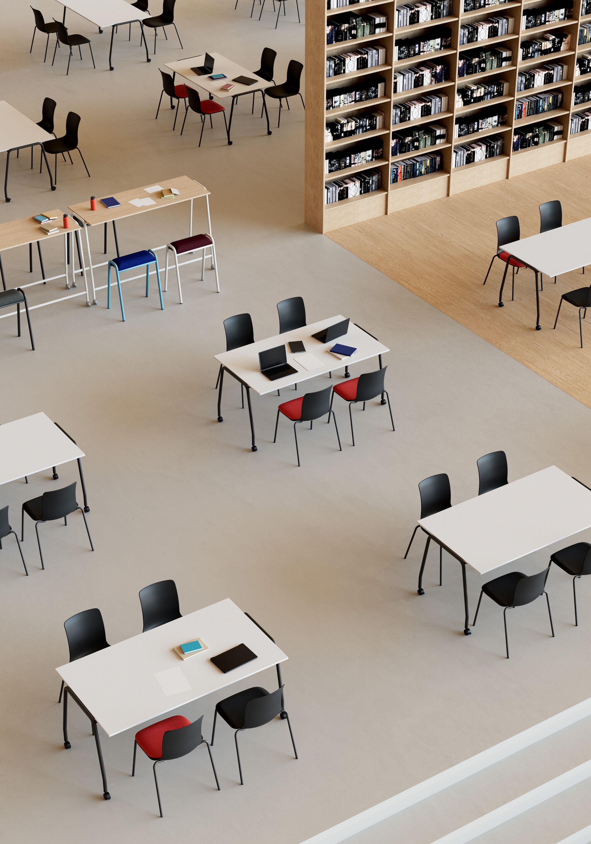 Штабелируемый стул из полипропилена IBEBI Nume ARCH-00077791 - Вид №4