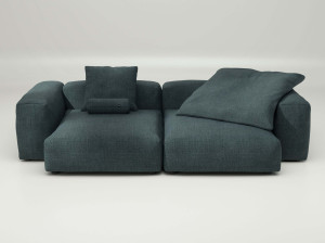 Модульный садовый диван