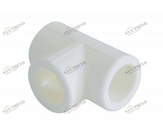 Тройник KALDE D75 полипропиленовый белый 3212TEO750000