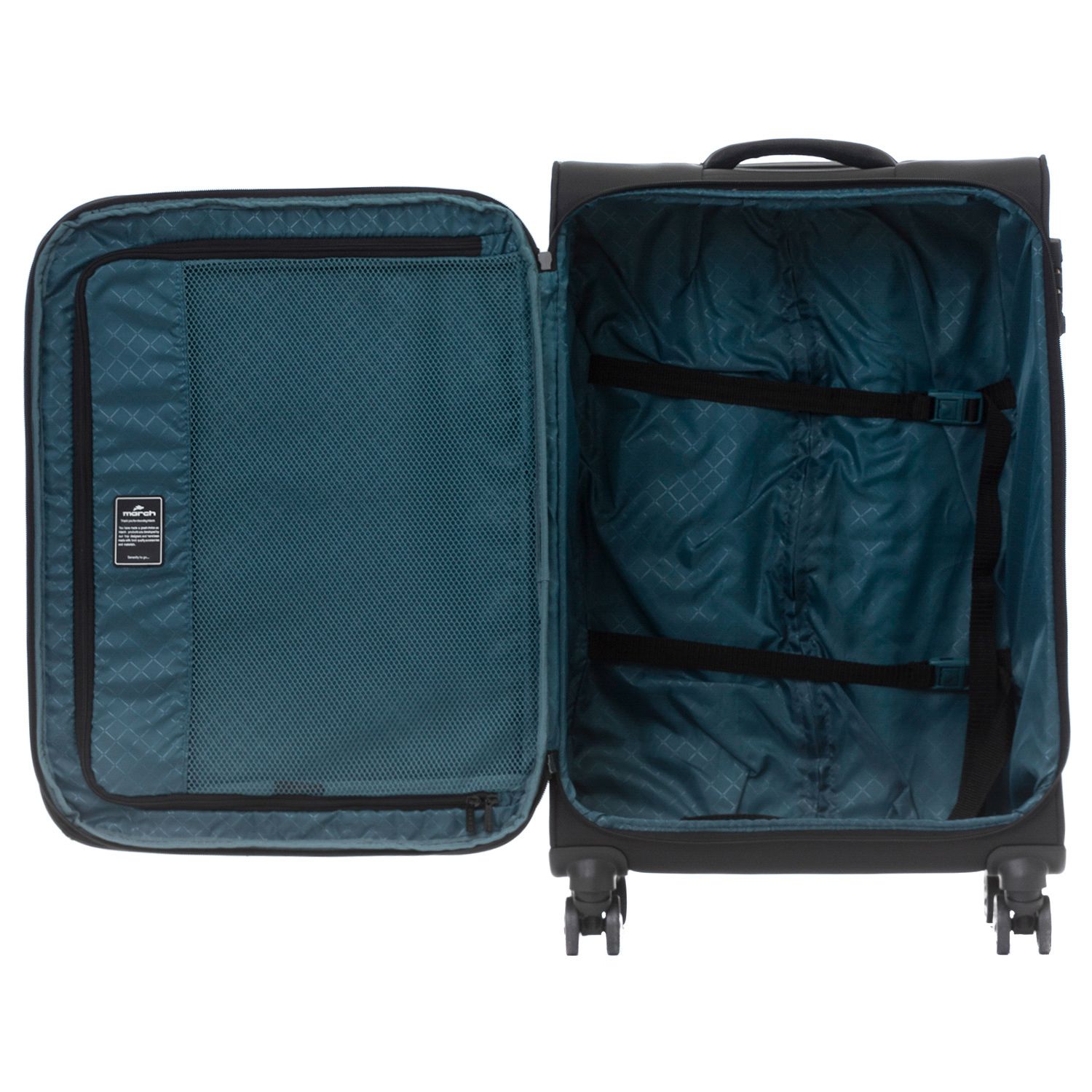 M2550-07-62 Чемодан M2550*62 Medium Luggage March Cloud - Вид №2