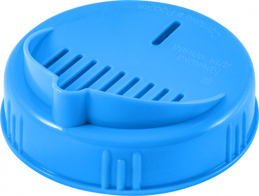 87614025 Крышка для слива Твист-офф ПВД 82 мм пластик STLM-0074533 Santreyd 